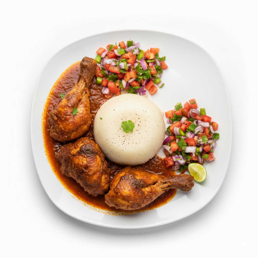 Kienyeji Chicken & Ugali