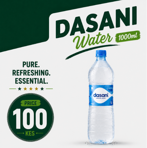 Water Dasani 1000ml